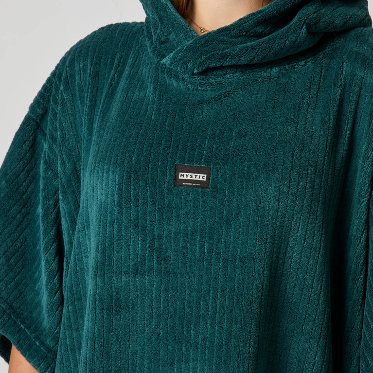 PONCHO CORDUROY - Teal