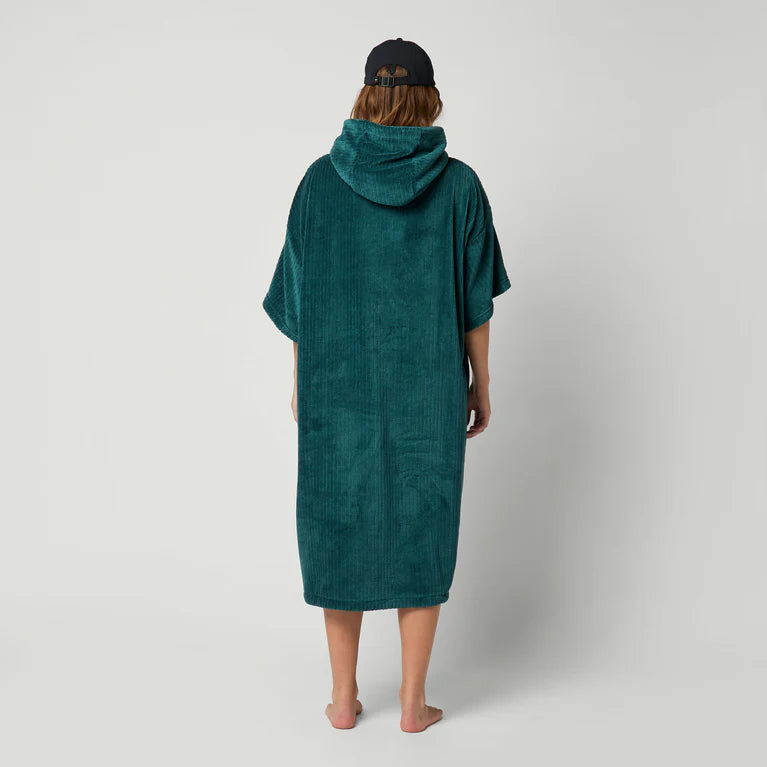 PONCHO CORDUROY - Teal