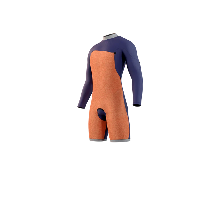 STAR LONG ARM SHORTY 3/2MM FRONT ZIP WETSUIT