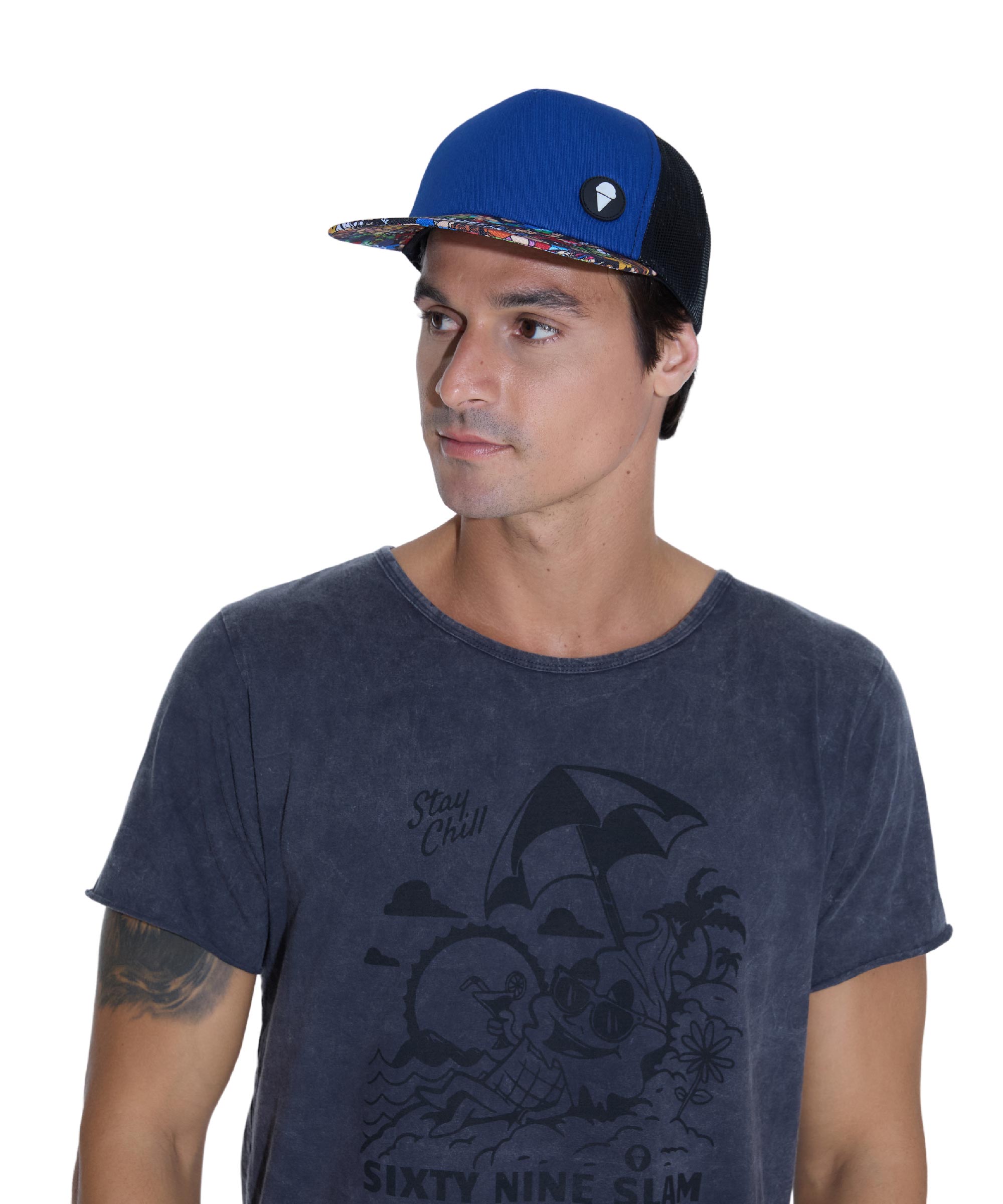 UNISEX CELEBRITY ADRIAN FLAT BRIM CAP