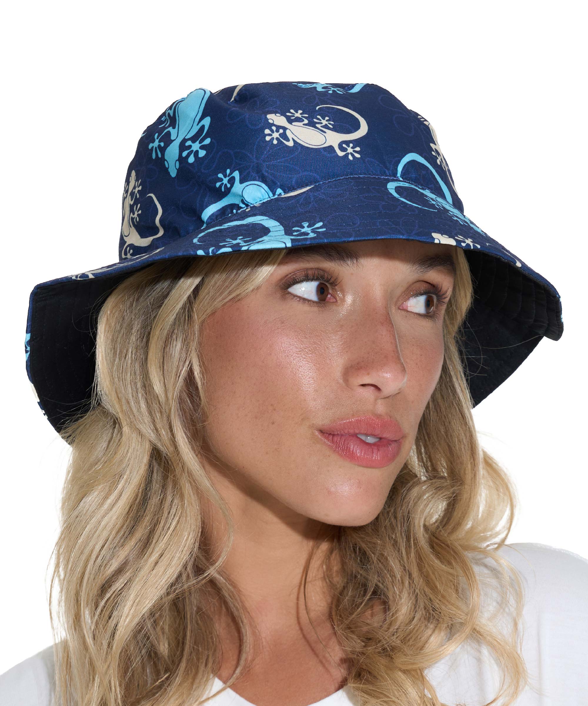 UNISEX GECKO BOB REVERSIBLE BUCKET HAT