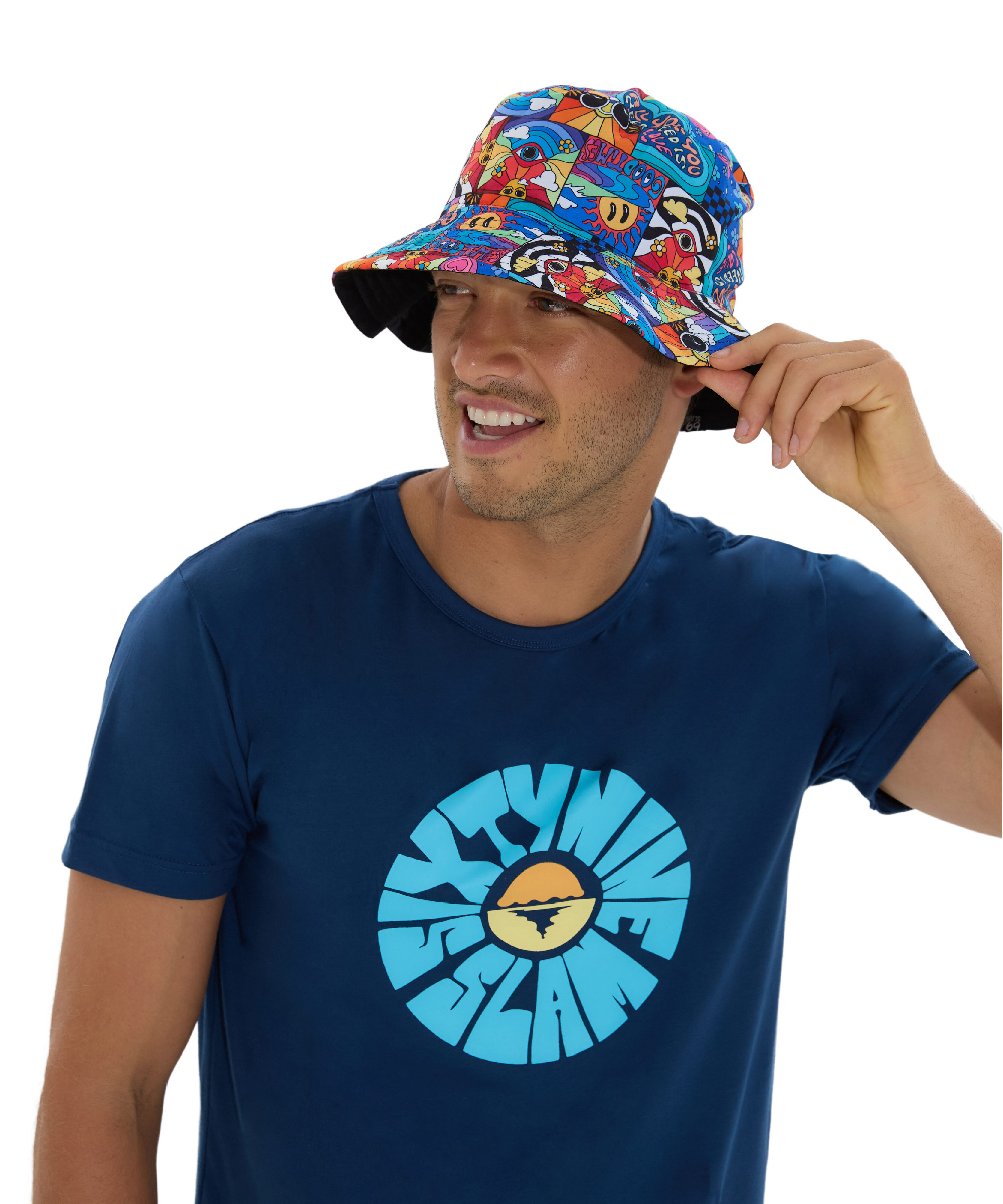 UNISEX HIPPIE VINTAGE BOB BUCKET HAT