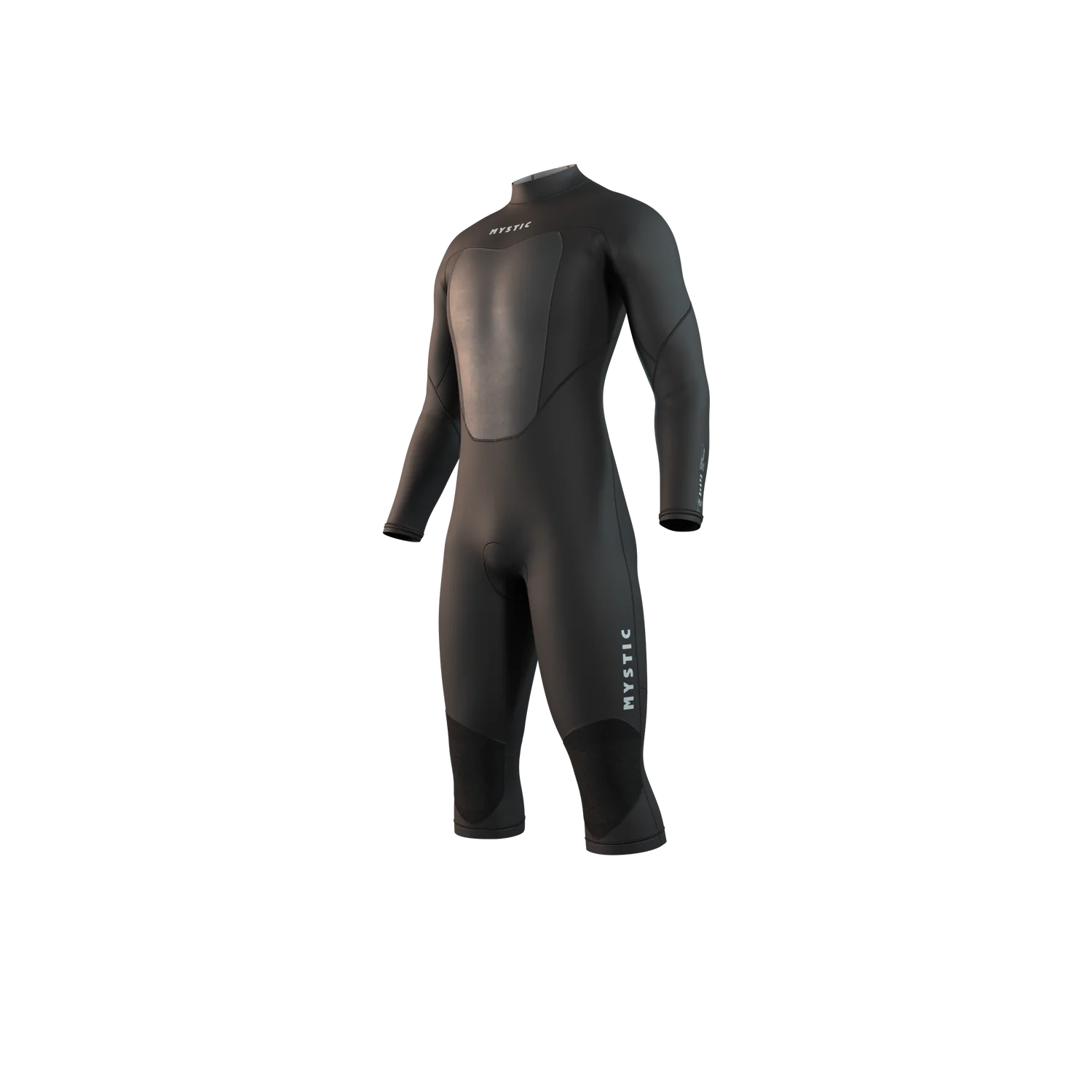 BRAND LONG ARM SHORT LEG 3/2MM BACK ZIP FLATLOCK WETSUIT