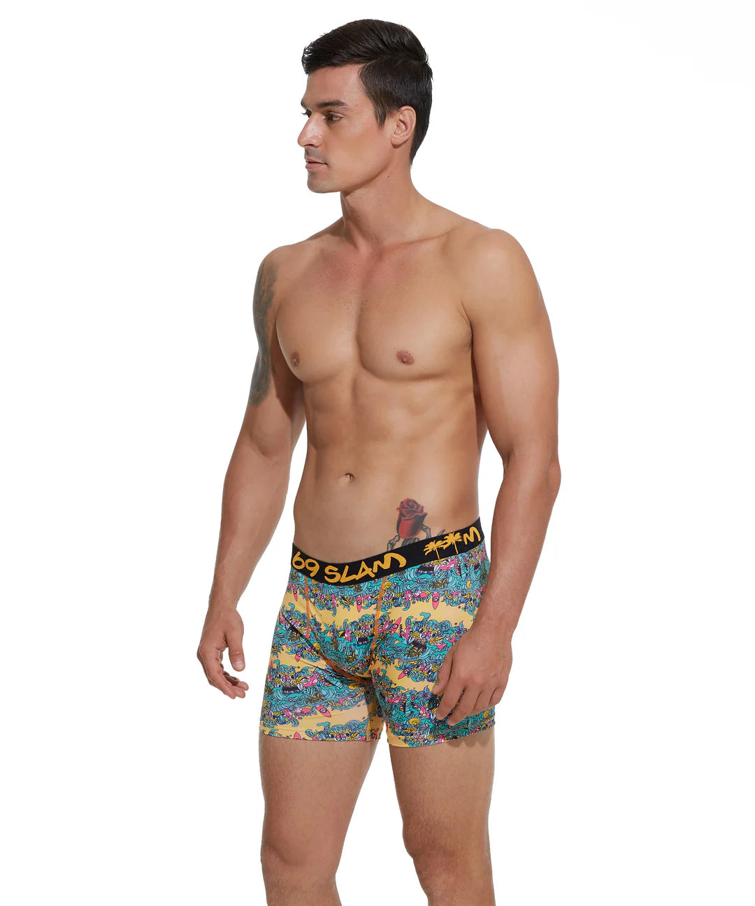 MEN ISLAND OF PARADISE DYLAN FITTED FIT BOXER