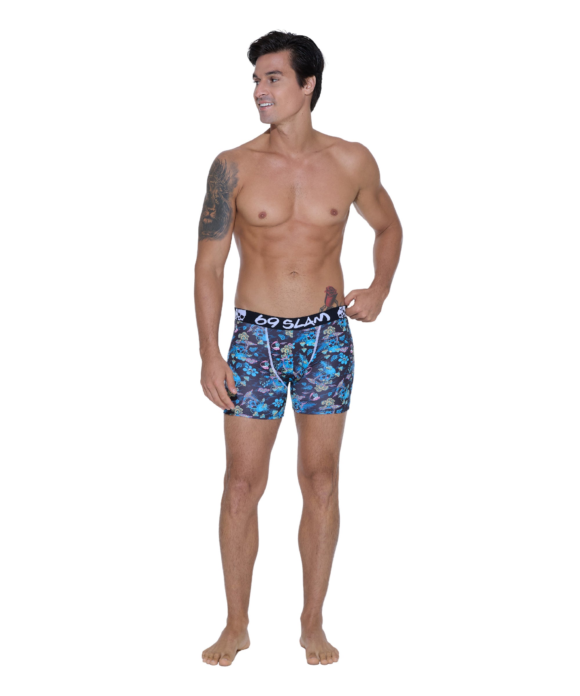 MEN SKULL TRIP DYLAN FITTED BOXER