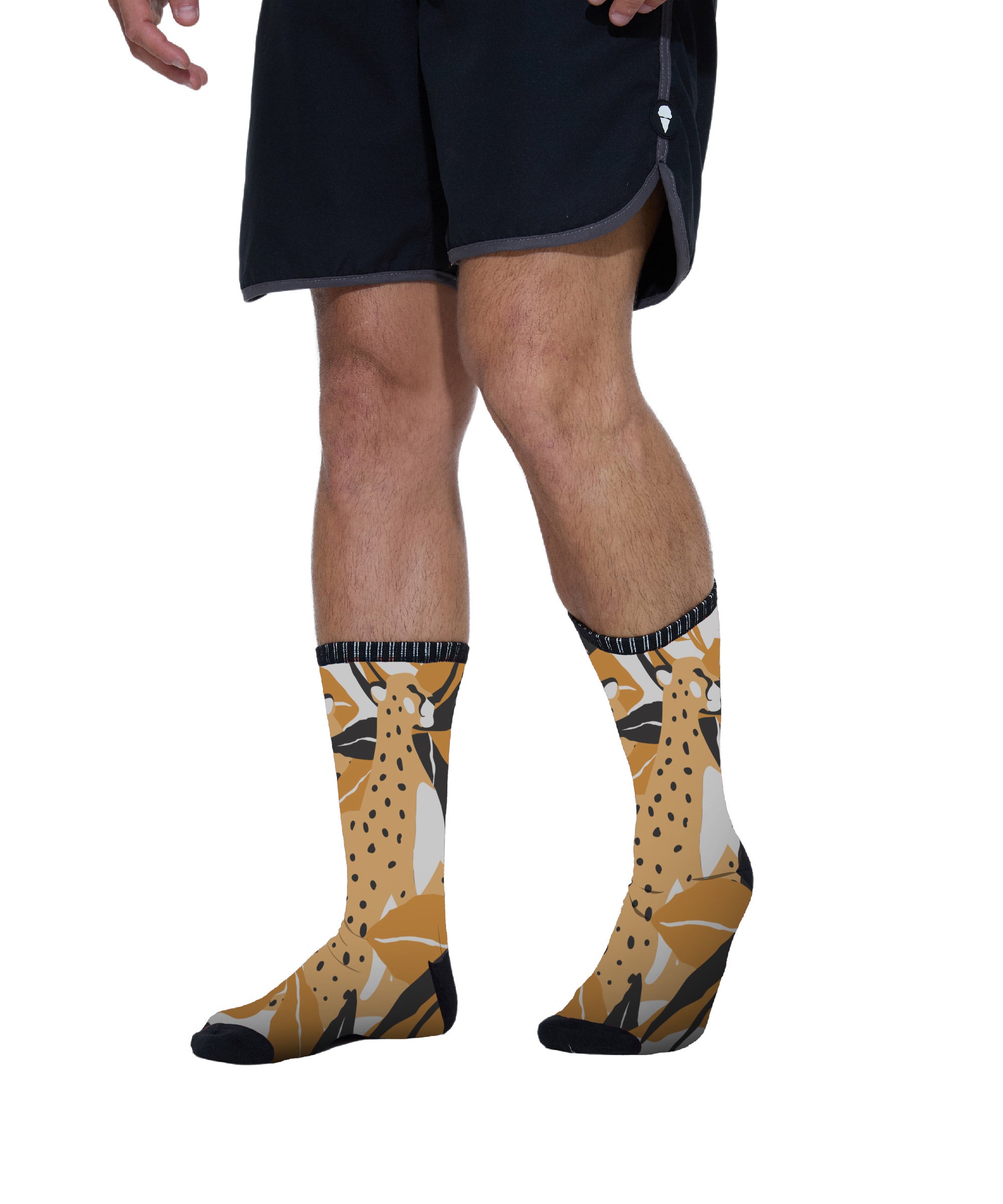 UNISEX CHEETAH KAI KNITTED SOCKS