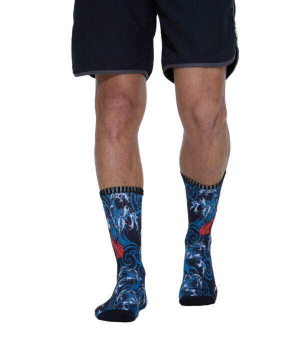 UNISEX KABUKI PHIL PRINTED SOCKS