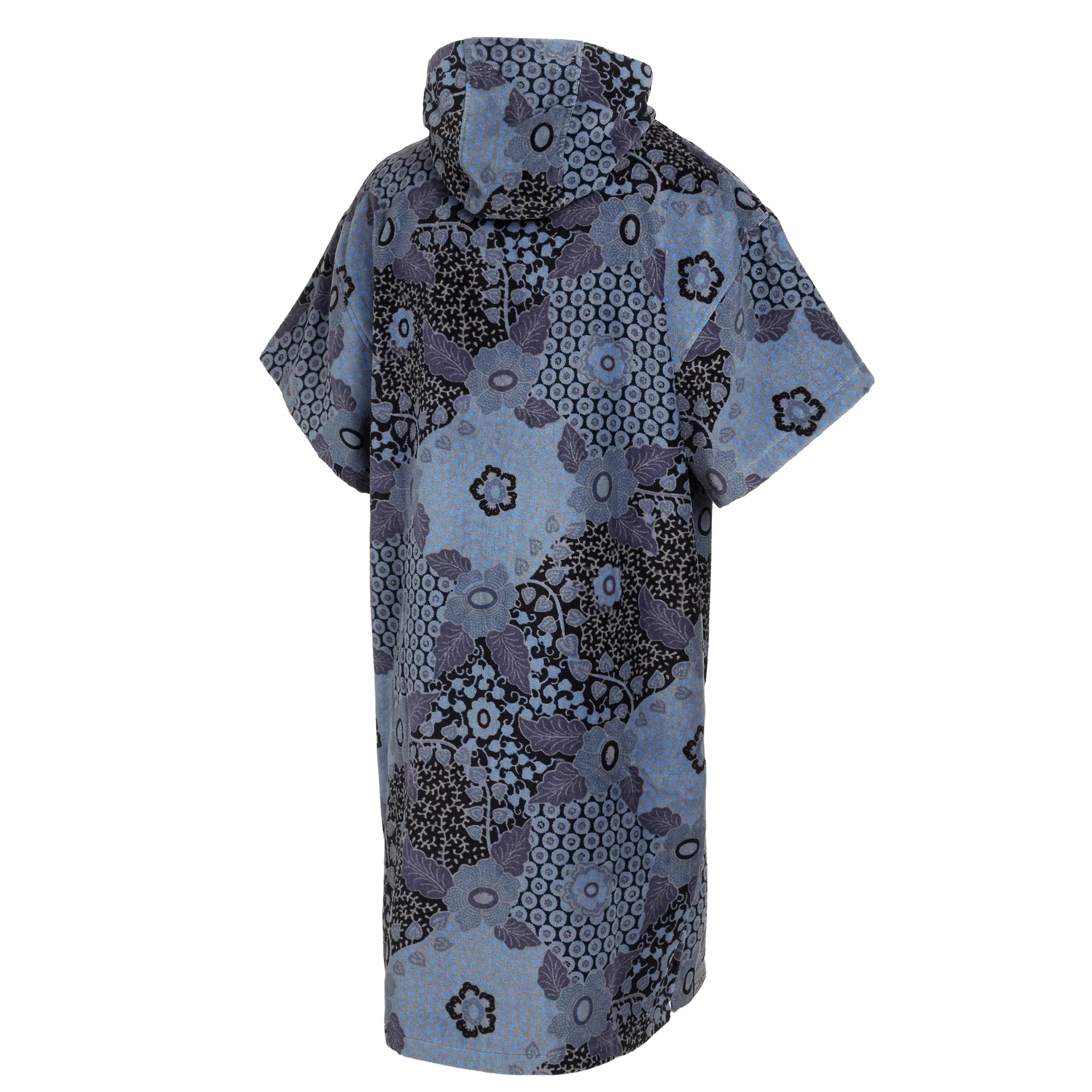 PONCHO VELOURS AOP
