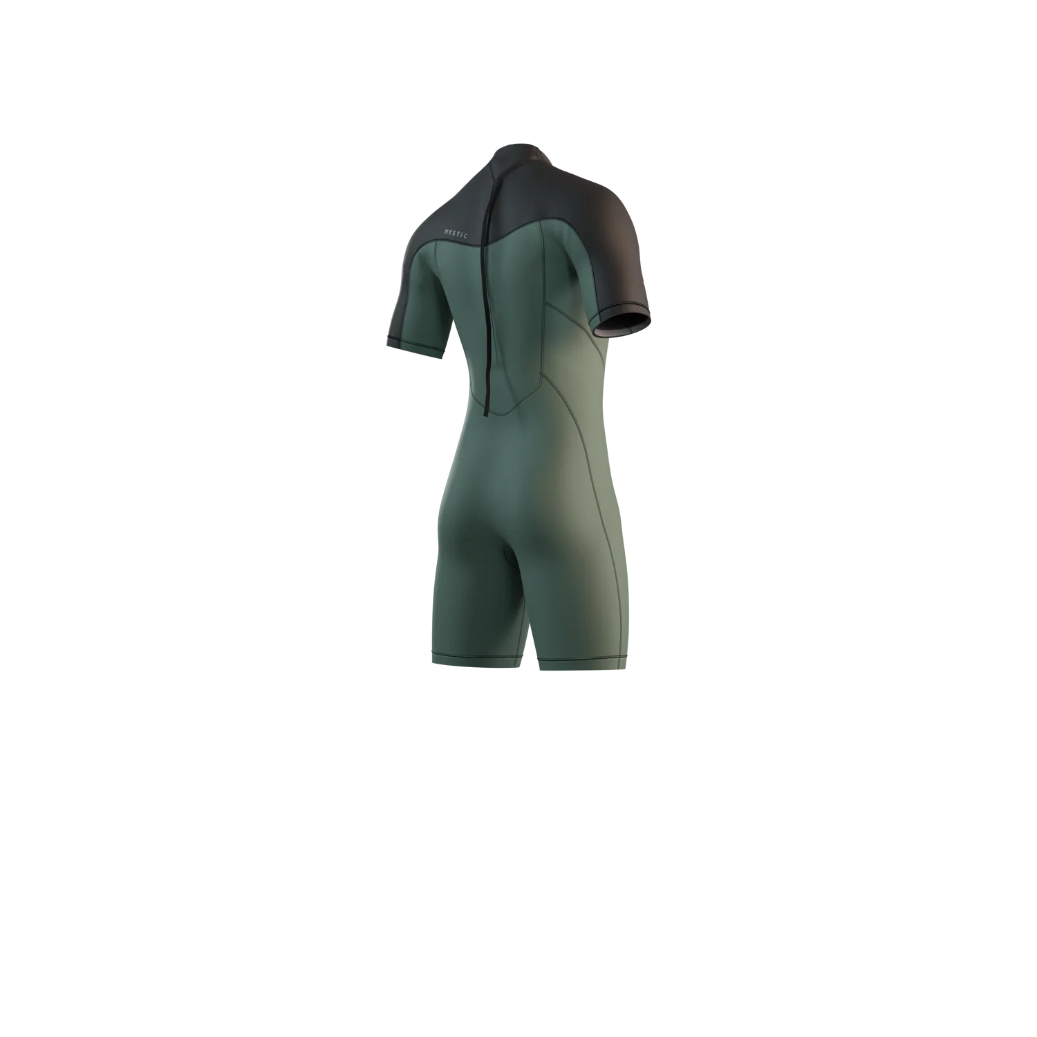 BRAND SHORTY 3/2MM BACK ZIP FLATLOCK WETSUIT