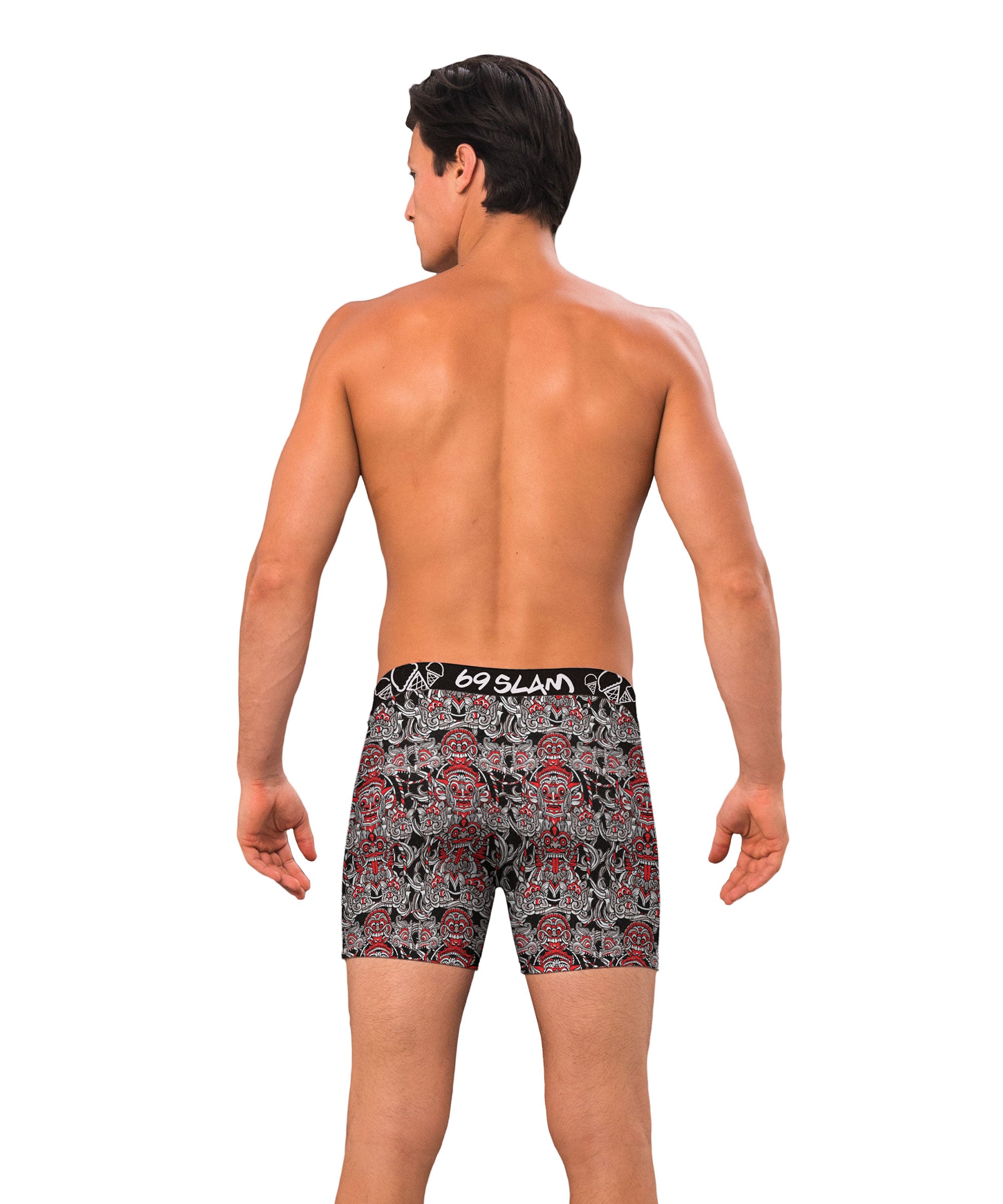 MEN TOTEM MASK BAMBOO FITTED FIT BOXER