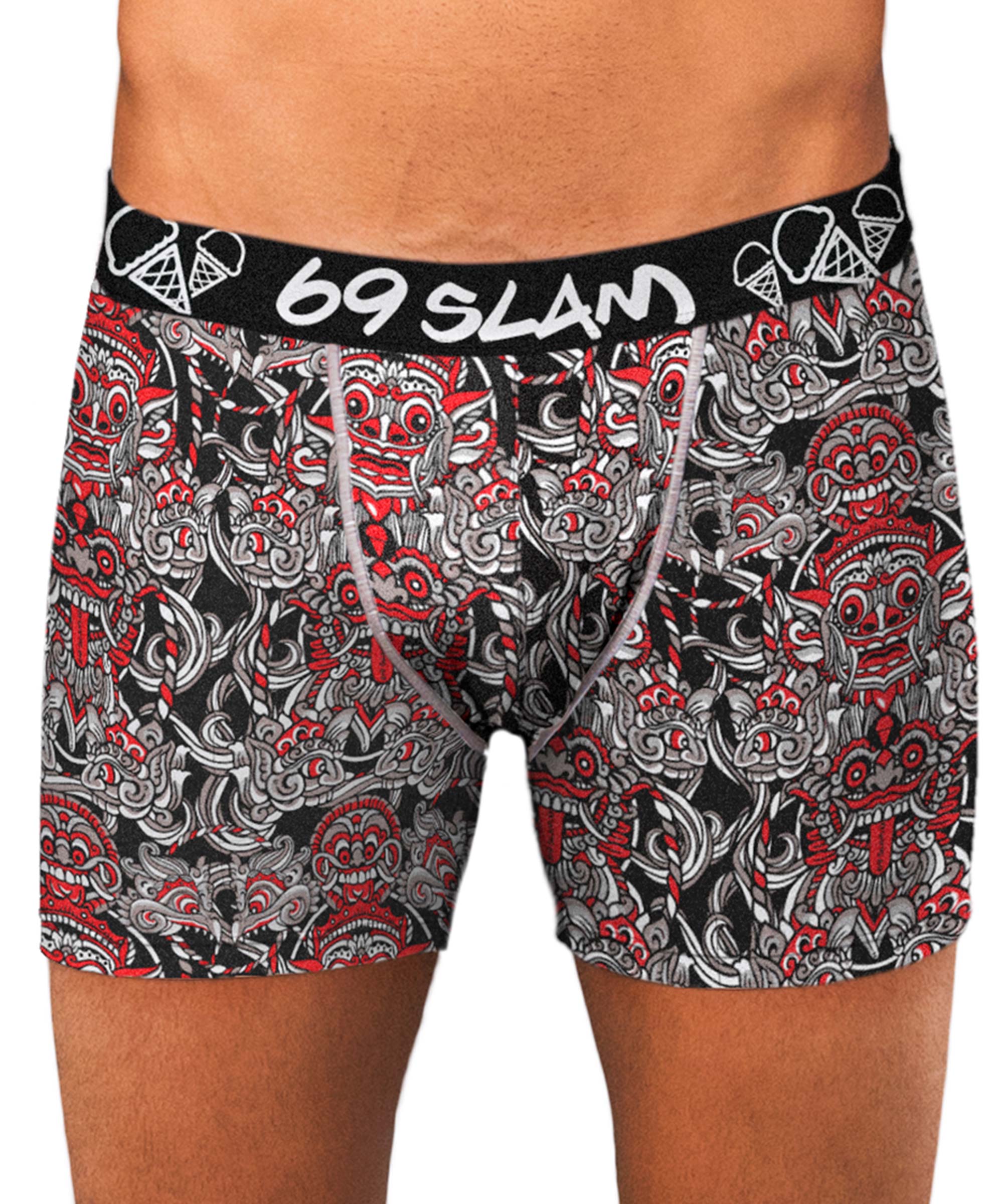 MEN TOTEM MASK BAMBOO FITTED FIT BOXER