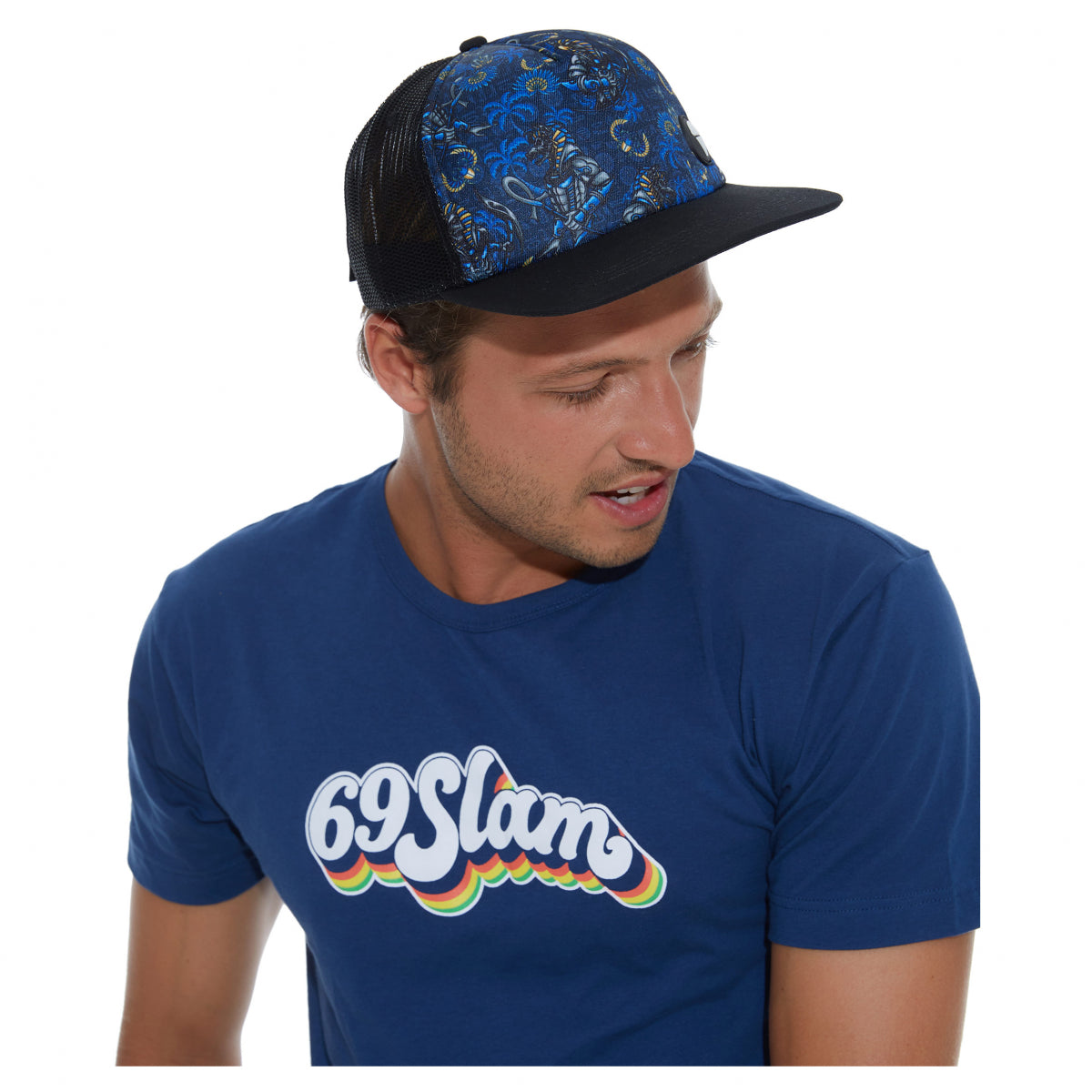 Unisex Ancient Egypt Adrian Flat Brim Cap