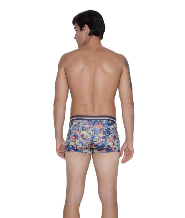 MEN ANCIENT WAVE MASON BAMBOO HIP BOXER