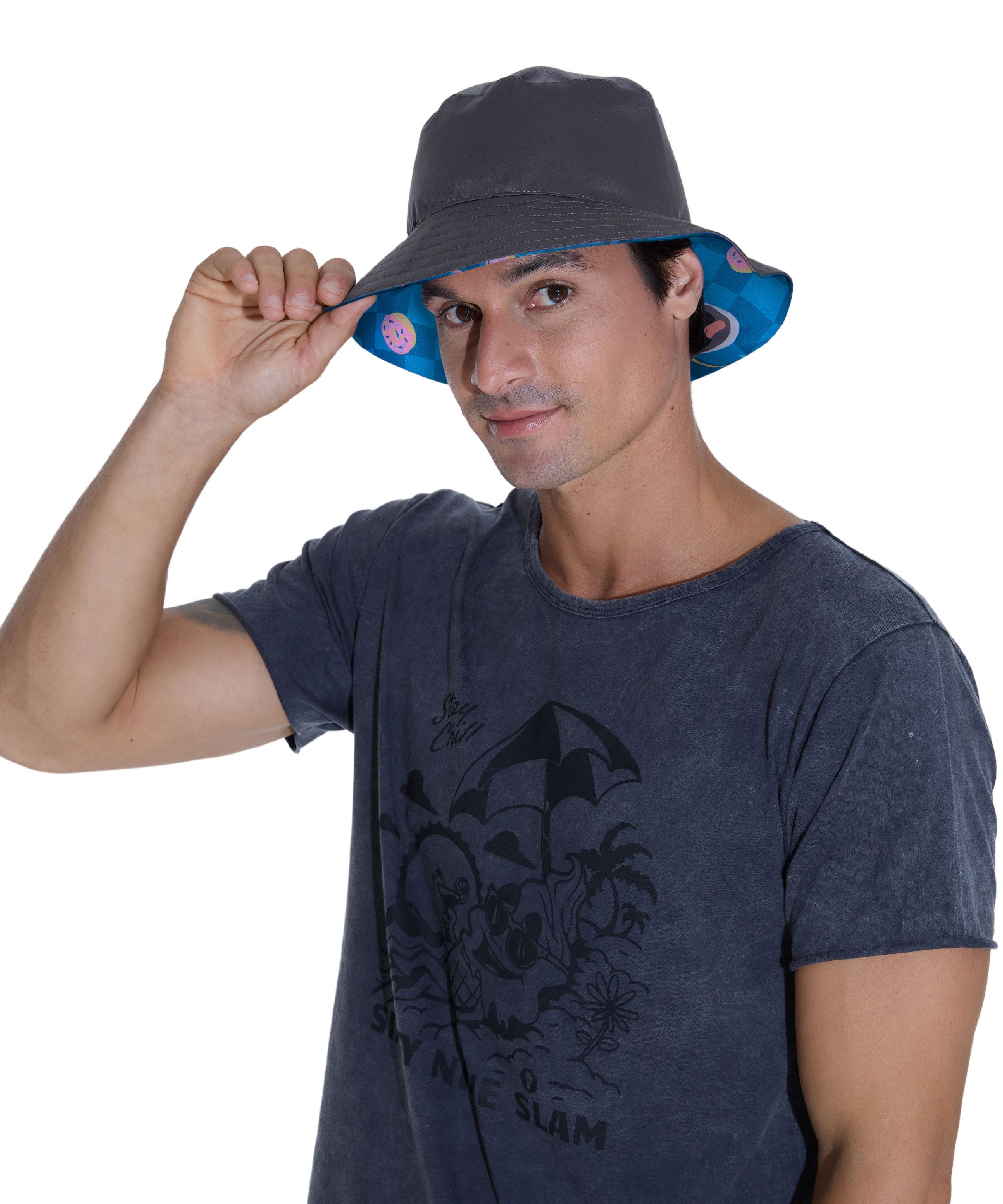 UNISEX PUGTASTIC BOB REVERSIBLE BUCKET HAT