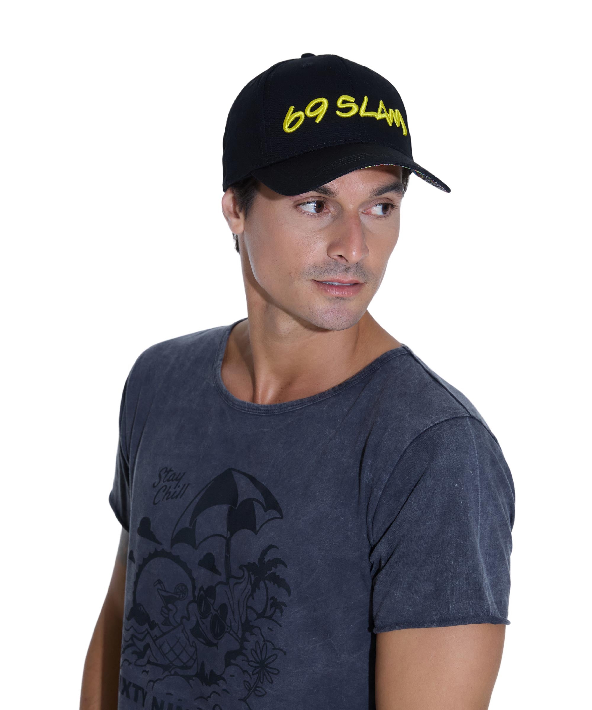 UNISEX PSYCODELIC CONNOR CURVED BRIM CAP