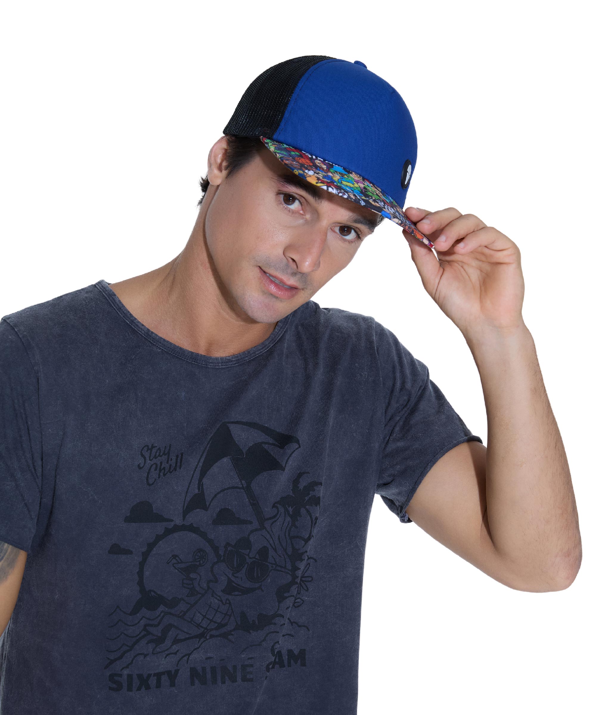 UNISEX CELEBRITY ADRIAN FLAT BRIM CAP