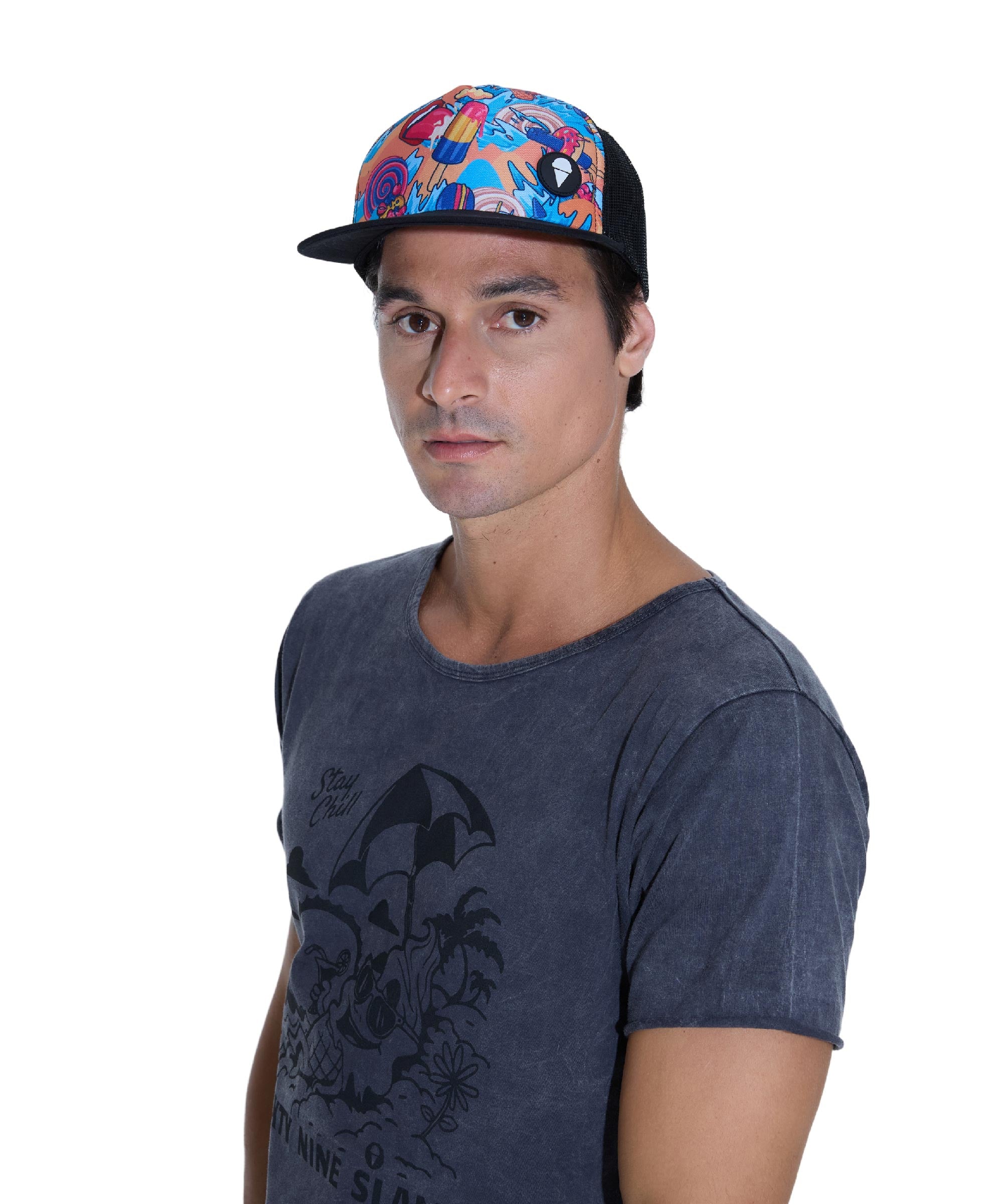 UNISEX SWEET TREATS ADRIAN FLAT BRIM CAP