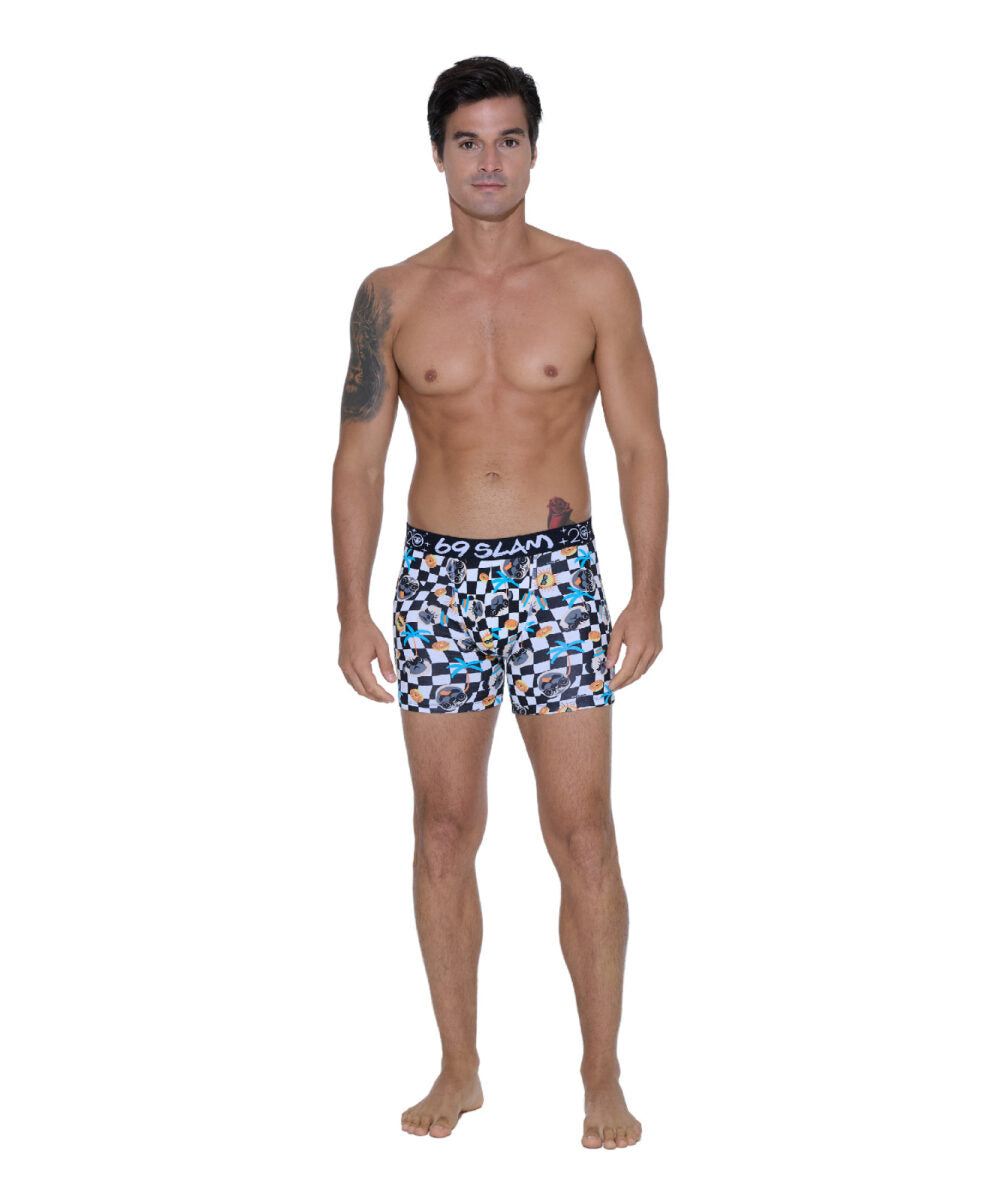 MEN PUGTASTIC GILBERT BAMBOO FITTED BOXER