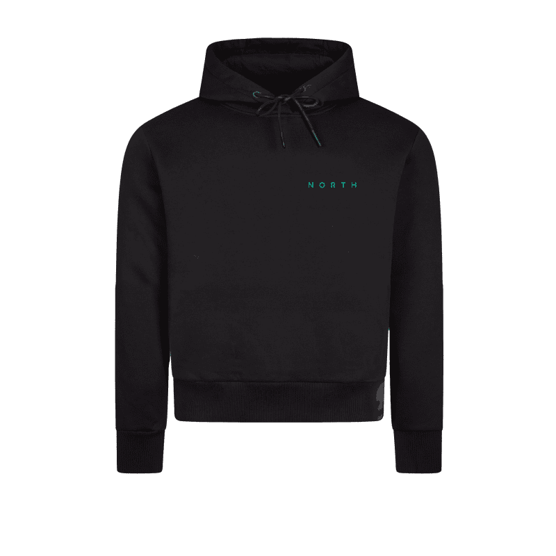 WOMEN TIDE CROP HOOD SWEAT
