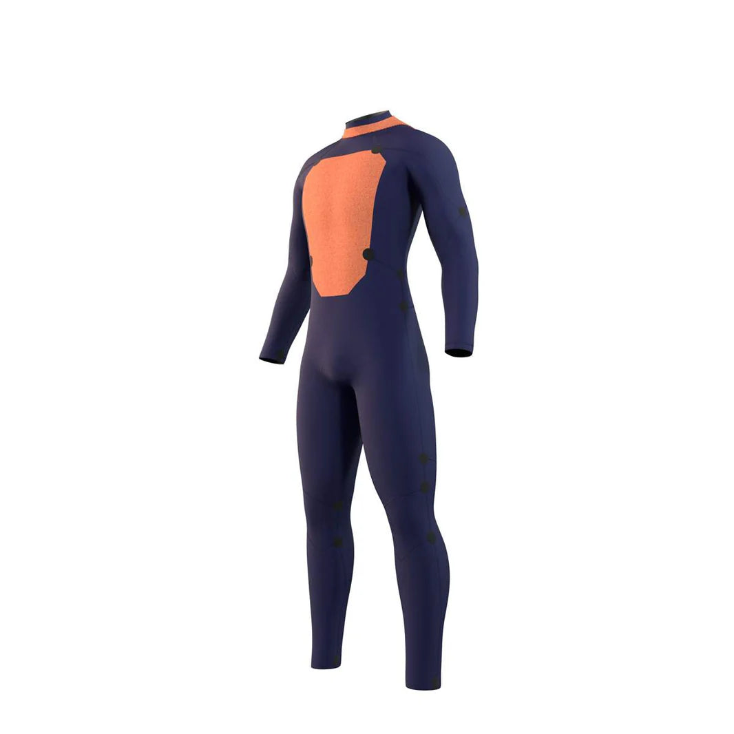 Star Fullsuit 3/2mm Back Zip Wetsuit - Black
