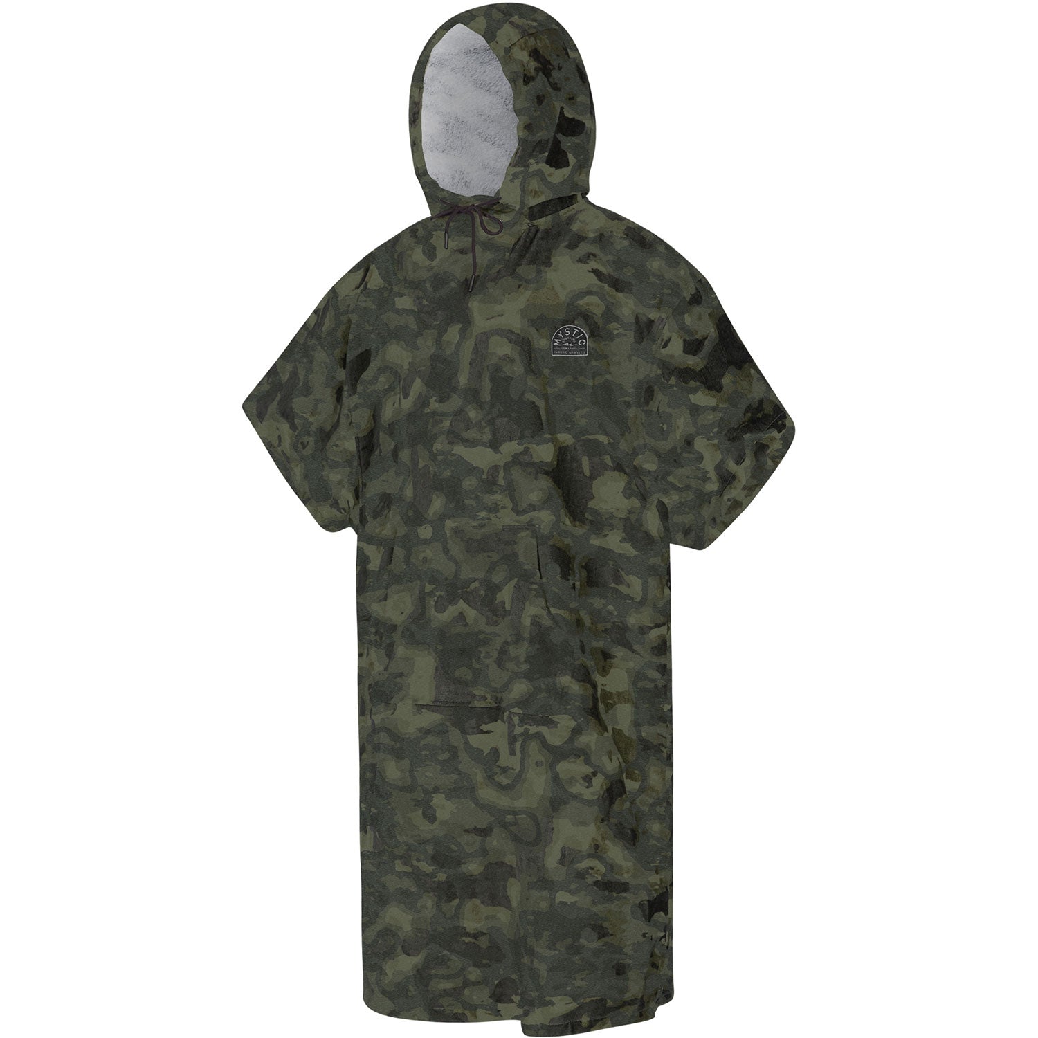 PONCHO VELOURS AOP