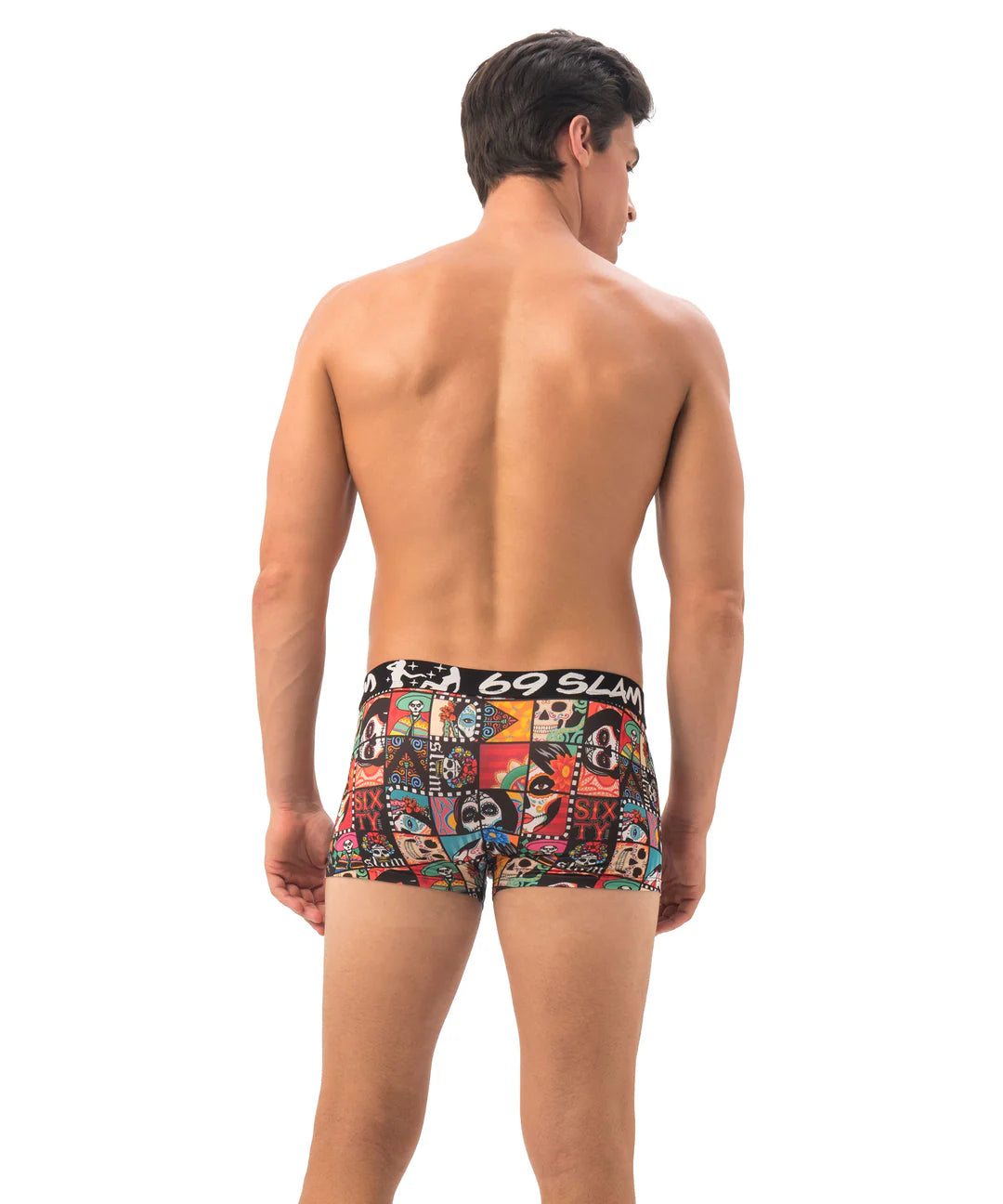 MEN MEXICAN SQUARE MASON HIP BOXER