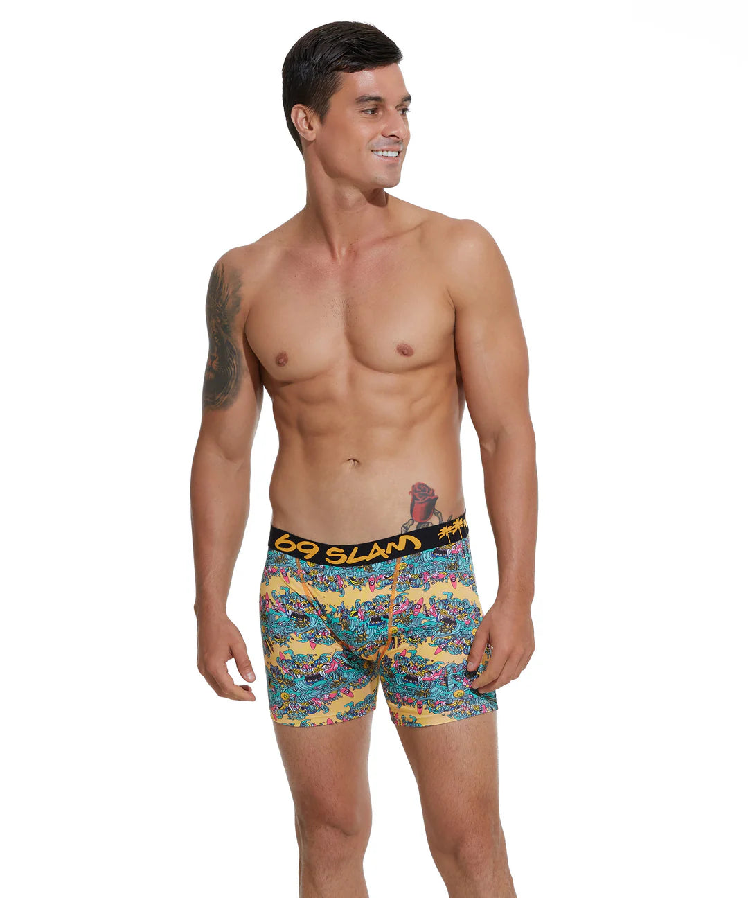 MEN ISLAND OF PARADISE DYLAN FITTED FIT BOXER