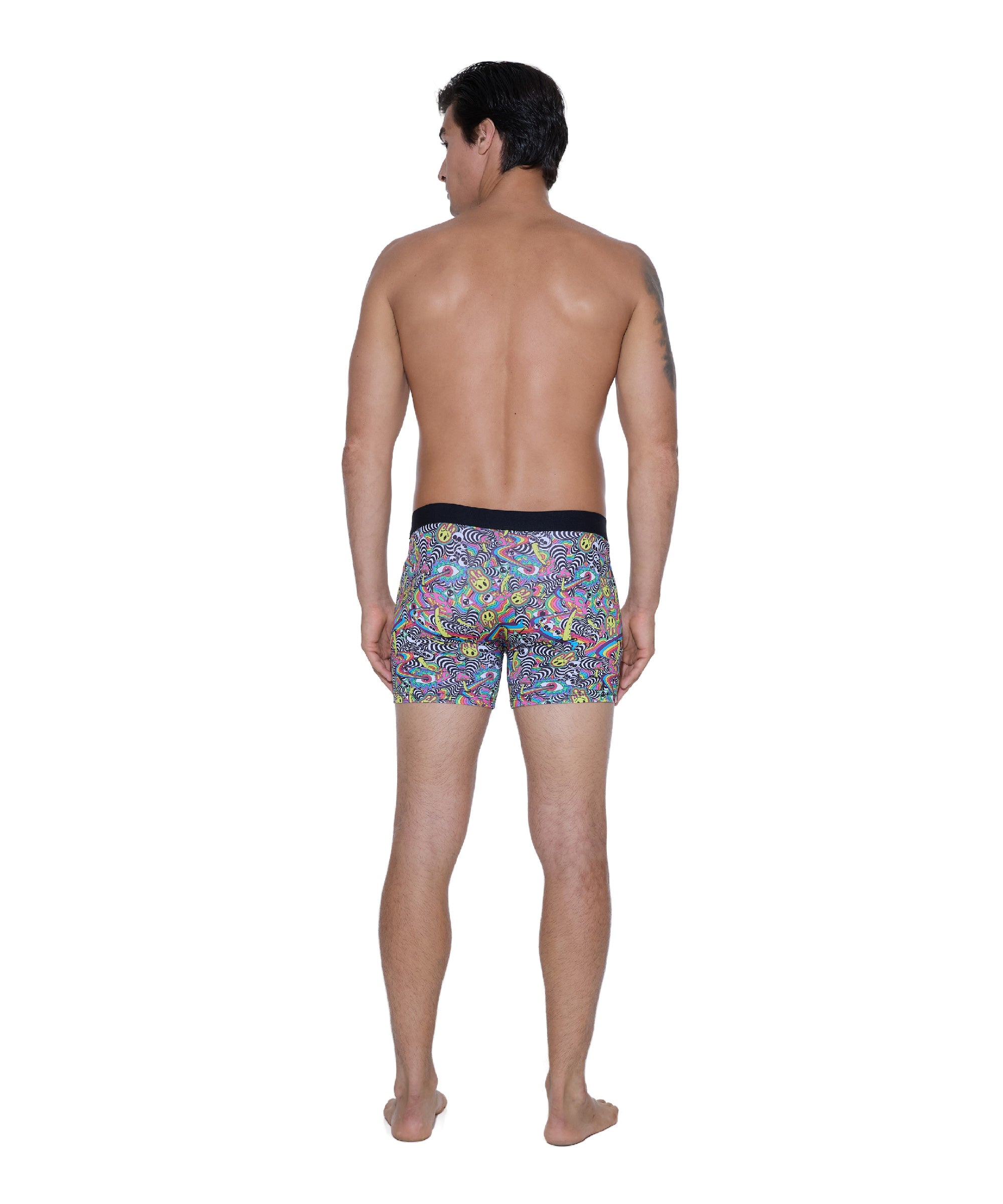 MEN PSYCODELIC DYLAN FITTED BOXER