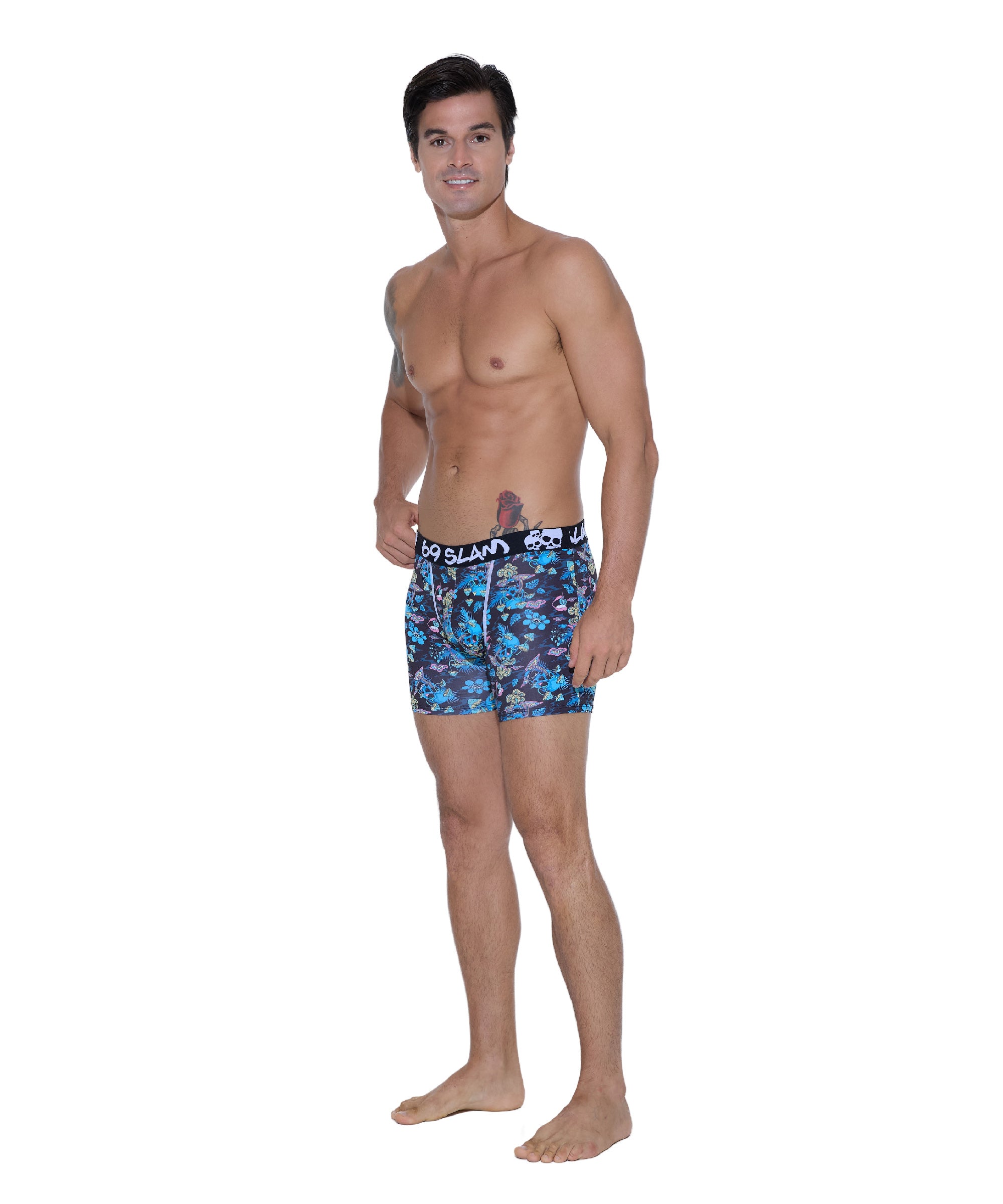 MEN SKULL TRIP DYLAN FITTED BOXER