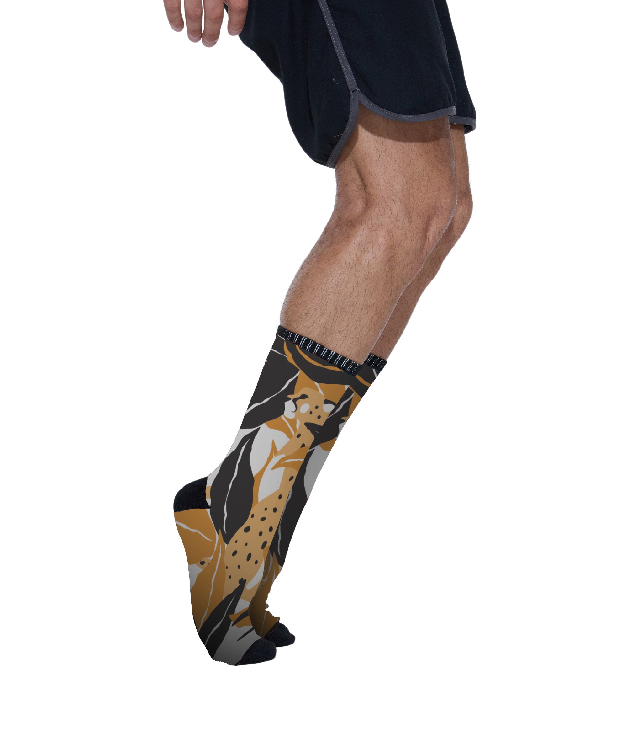 UNISEX CHEETAH KAI KNITTED SOCKS