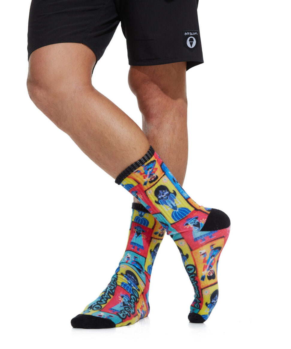 UNISEX MAX CARGO PHIL PRINTED SOCKS