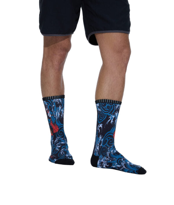 UNISEX KABUKI PHIL PRINTED SOCKS