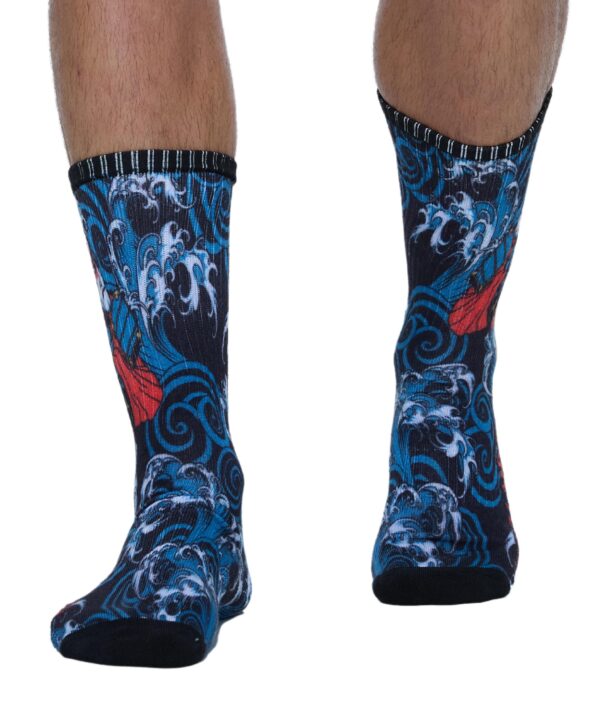 UNISEX KABUKI PHIL PRINTED SOCKS