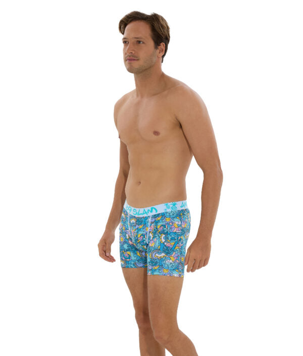 MEN TROPICAL VISION DYLAN FITTED BOXER
