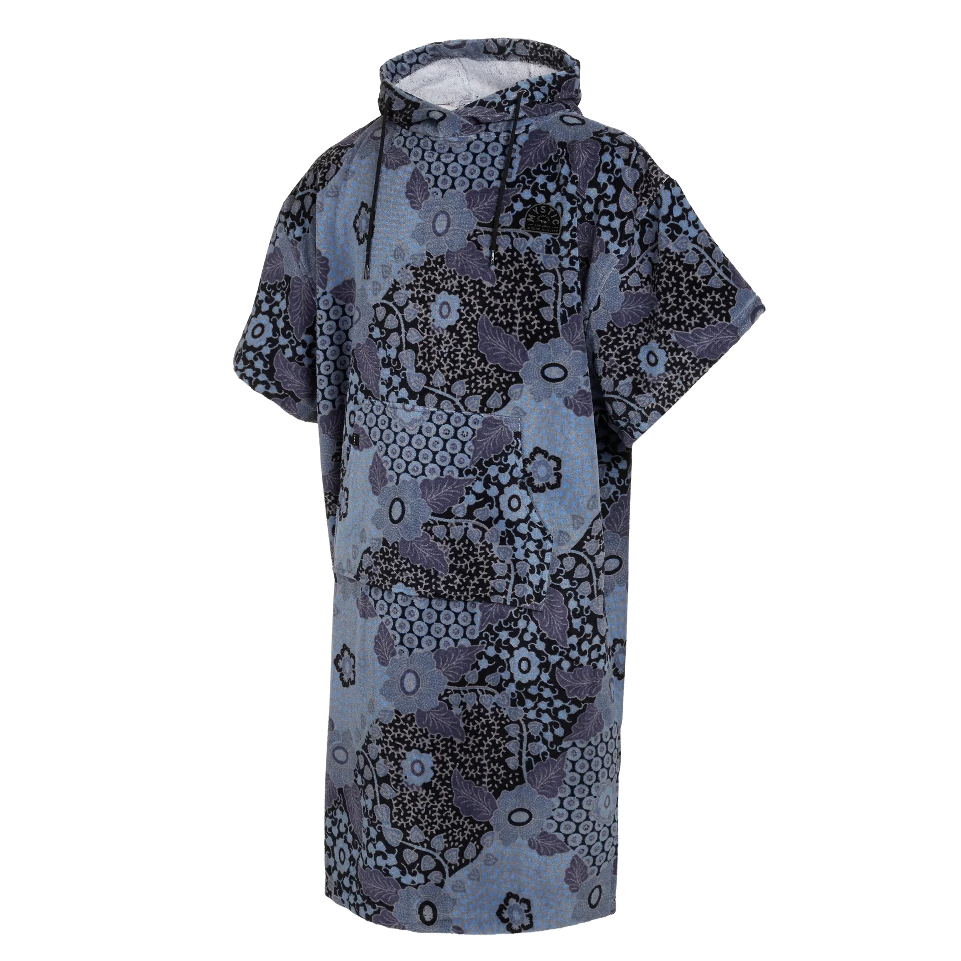 PONCHO VELOURS AOP