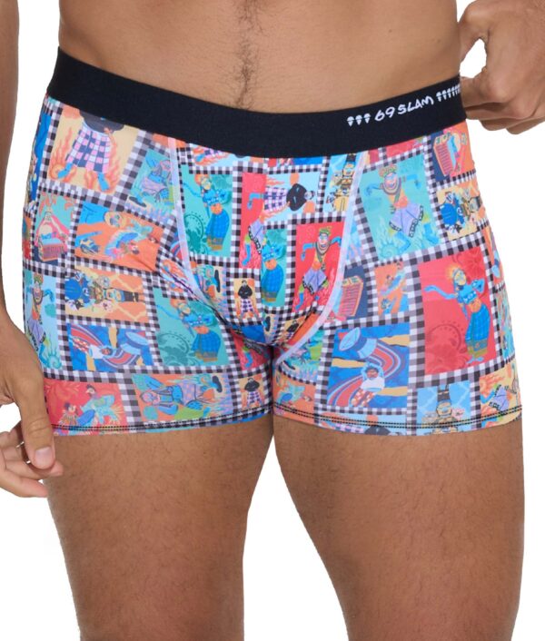 MEN BALI TAPESTRY MASON HIP BOXER