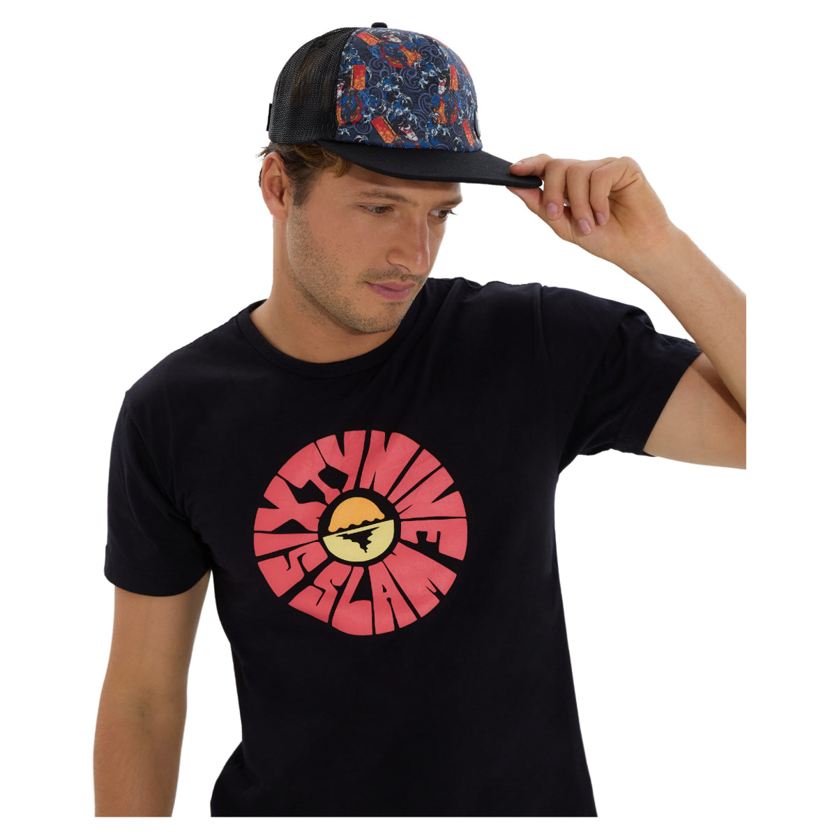 Unisex Kabuki Adrian Flat Brim Cap