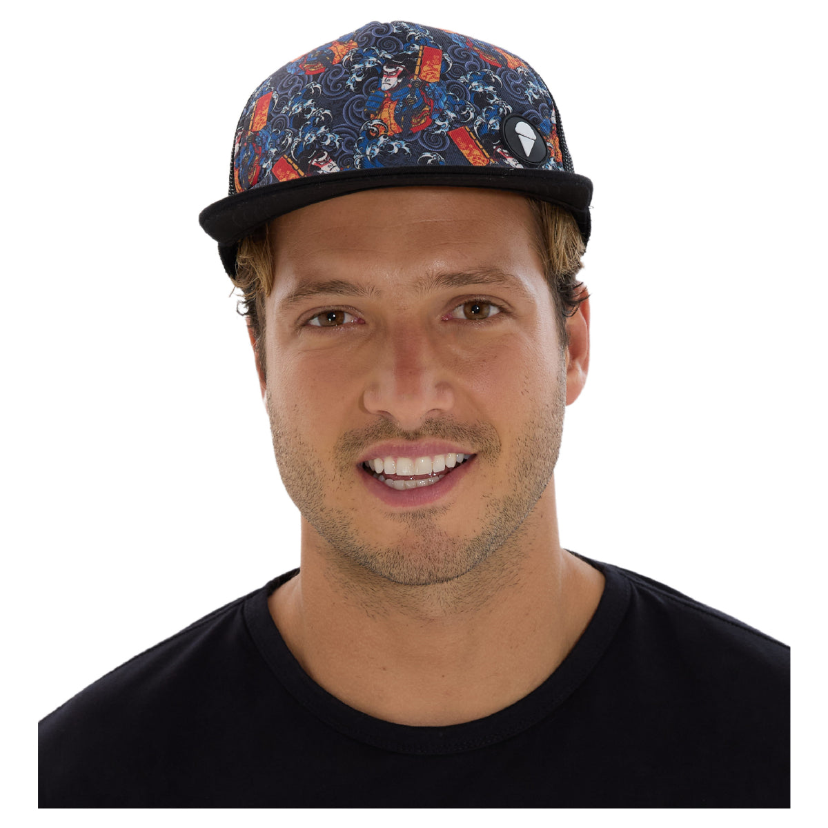 Unisex Kabuki Adrian Flat Brim Cap