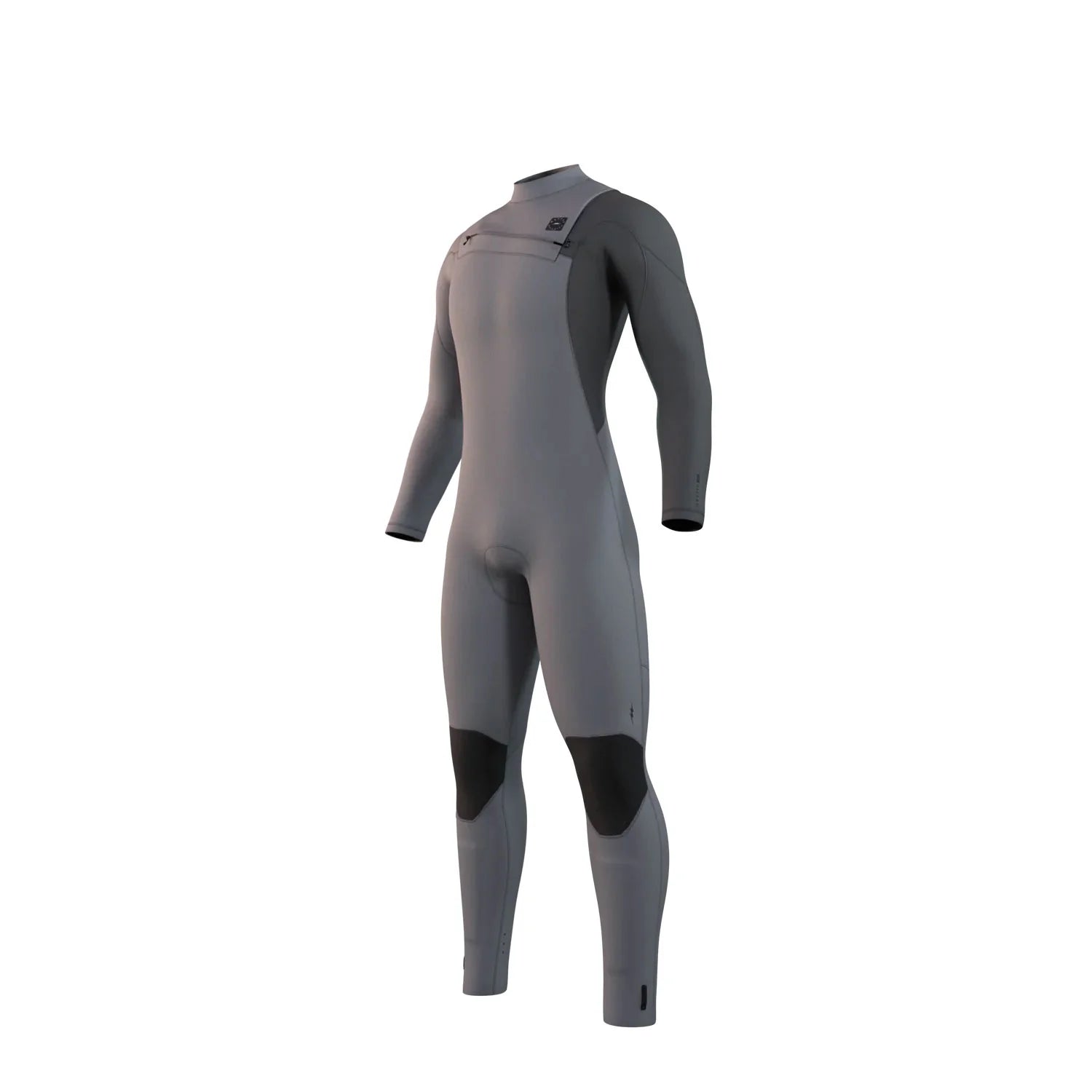 MARSHALL FULLSUIT 3/2MM FRONT ZIP WETSUIT - LIGHT GREY