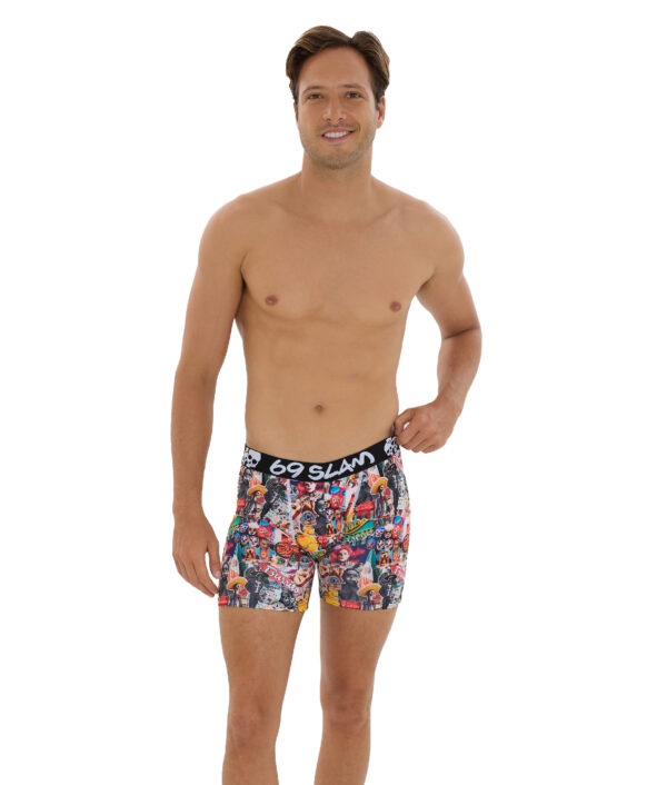 MEN MEXICOLLAGE DYLAN FITTED BOXER