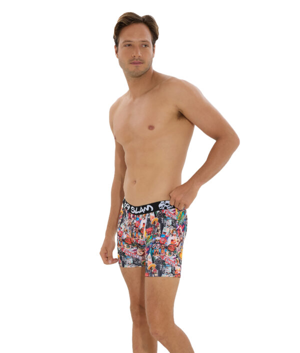 MEN MEXICOLLAGE DYLAN FITTED BOXER