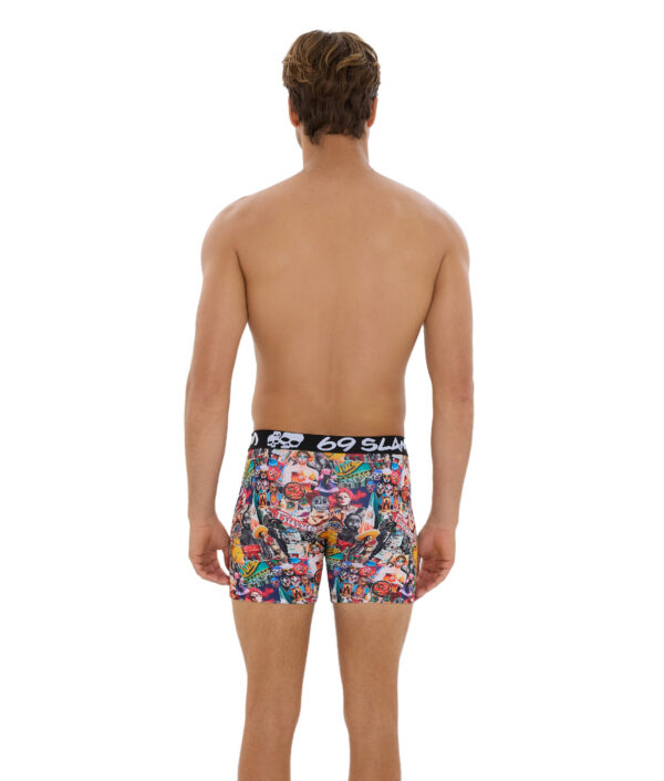 MEN MEXICOLLAGE DYLAN FITTED BOXER