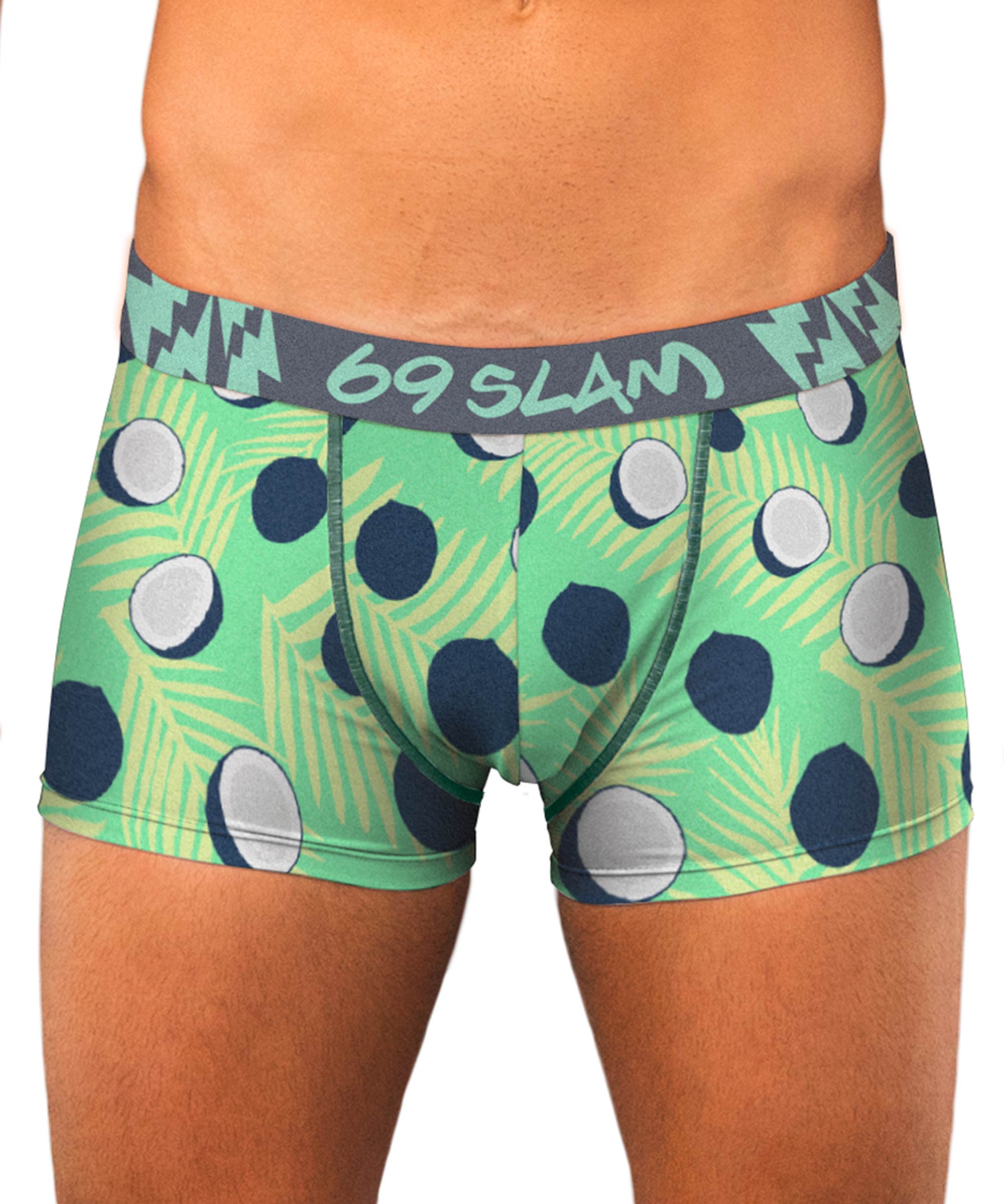 MEN COCO BLUE BAMBOO MASON HIP BOXER