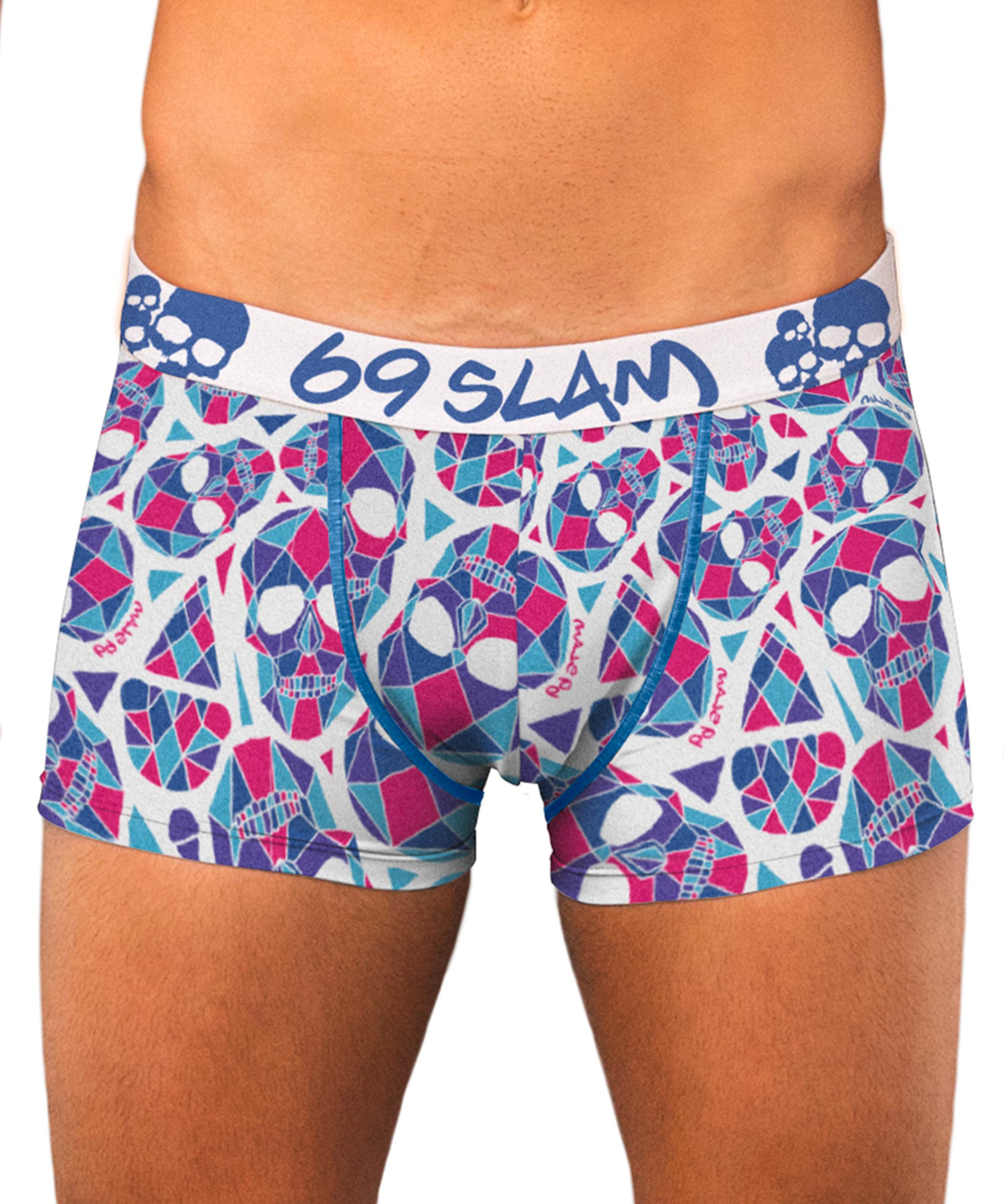 MEN SKULLMOND WHITE MASON HIP BOXER