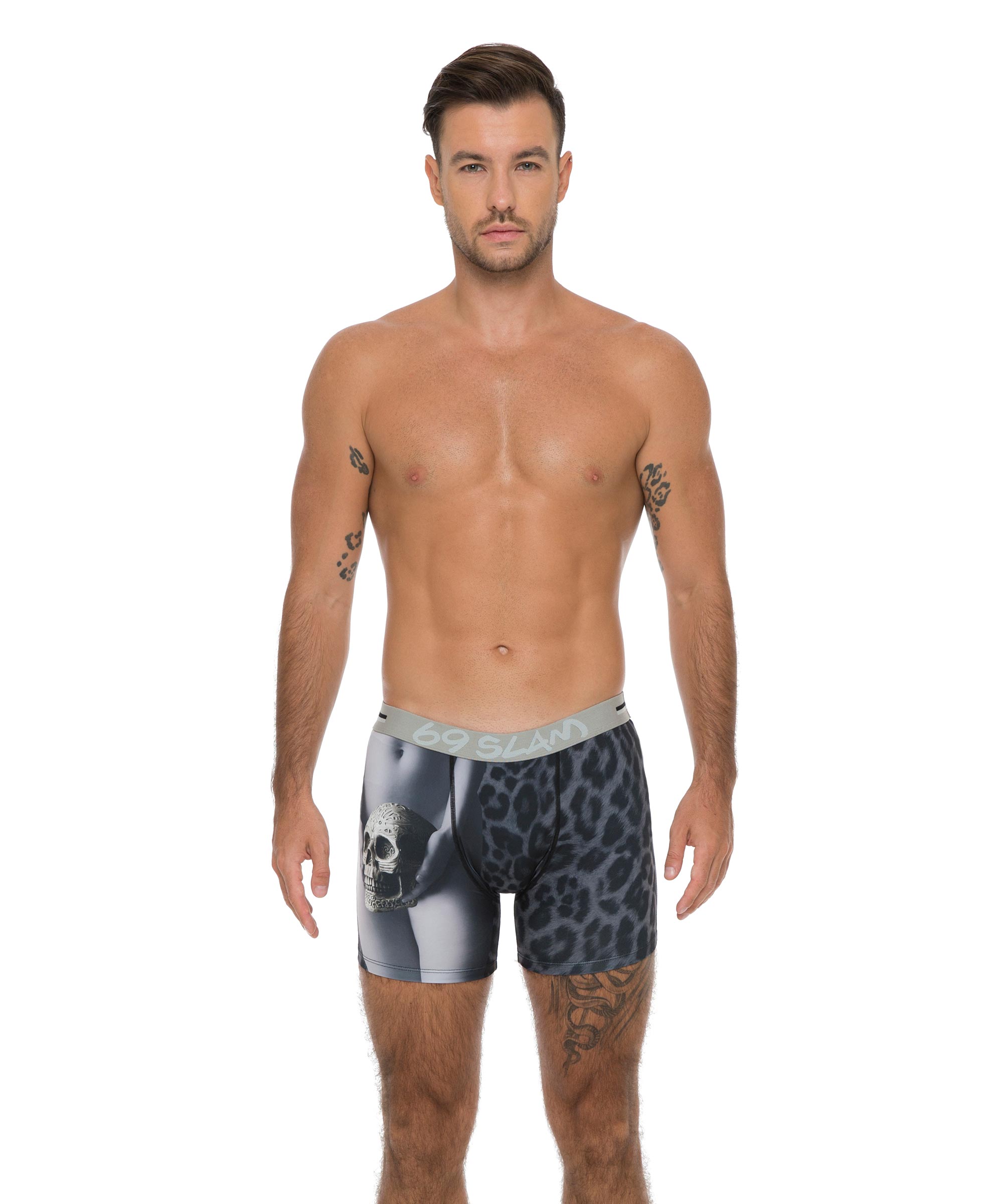 MEN SACRED SKULL LIMITED EDITION FITTED FIT BOXER